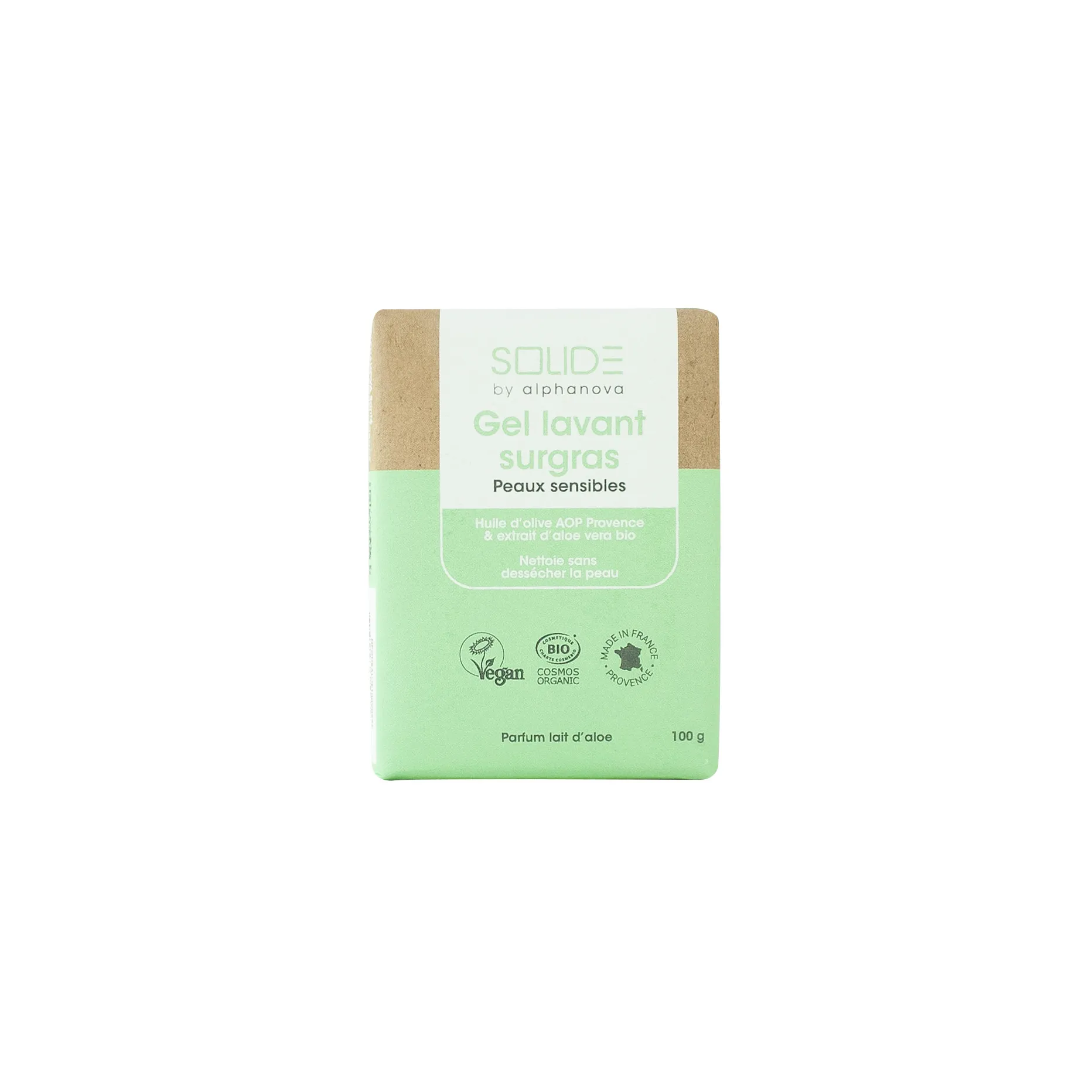 ALPHANOVA tahke nahka rahustav näopuhastusgeel Aloe veraga, 100 gr